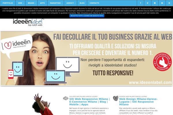 One Touch theme site design template sample