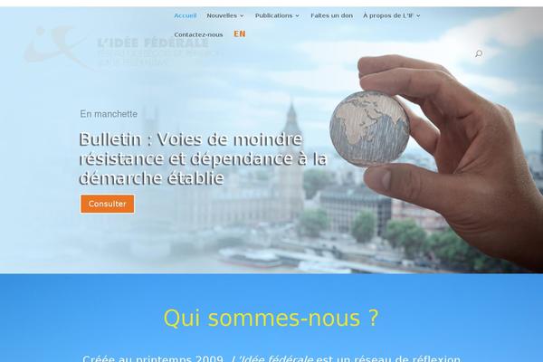 Divi Child theme site design template sample