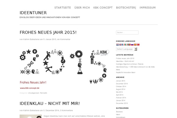 Ilisa theme site design template sample