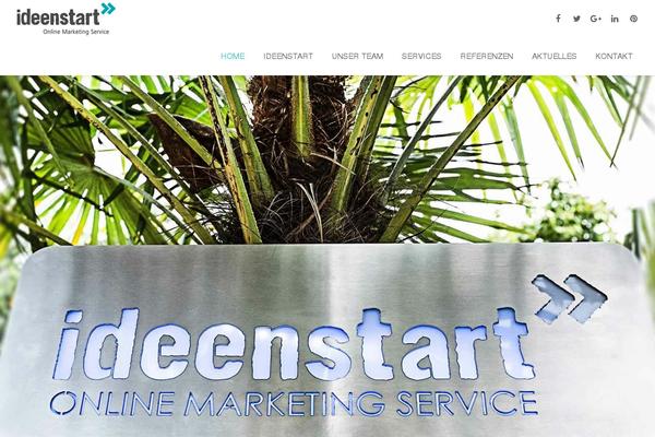 Corsa Child theme site design template sample