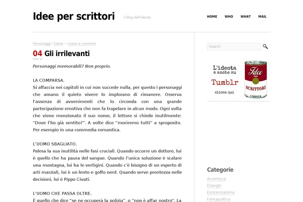 Hellish Simplicity theme site design template sample