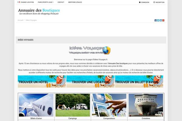 Bt theme site design template sample