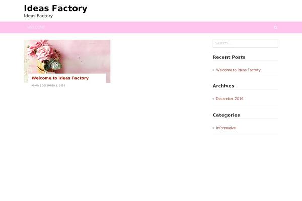Viralblog Lite theme site design template sample