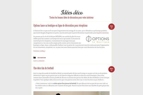 Buttercream theme site design template sample