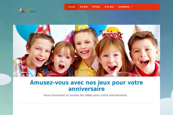 Peekaboo2 theme site design template sample