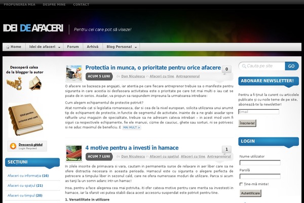 Mystique theme site design template sample