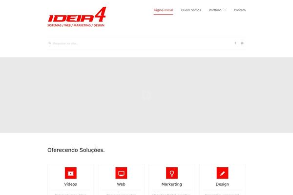 Silicon theme site design template sample