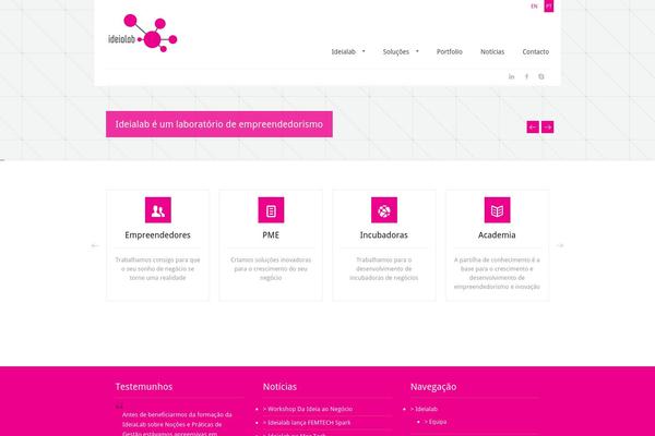 Silicon theme site design template sample