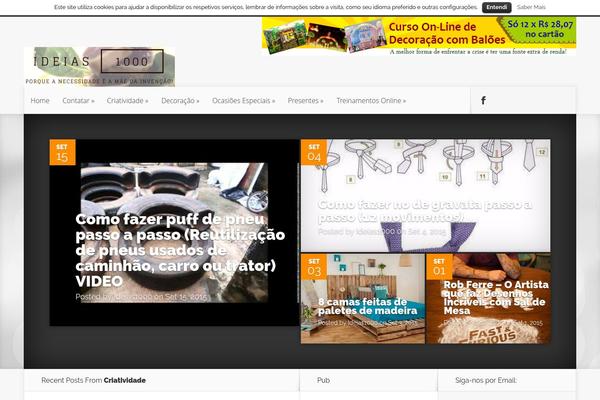 Nexus theme site design template sample