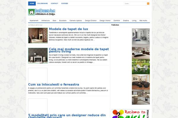 Freshlife theme site design template sample