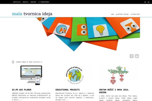 Ultimatum theme site design template sample