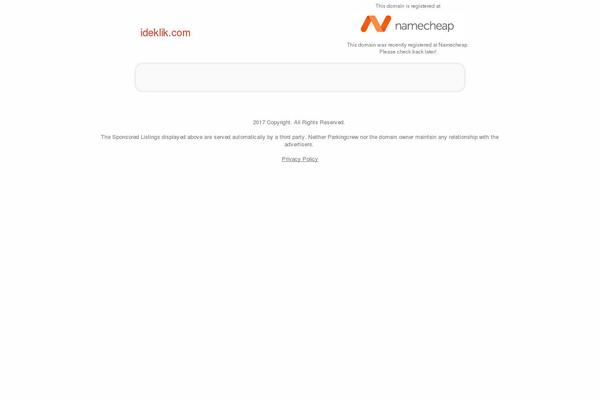 Numinous theme site design template sample