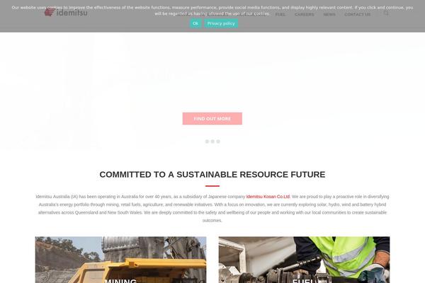 Unicon theme site design template sample