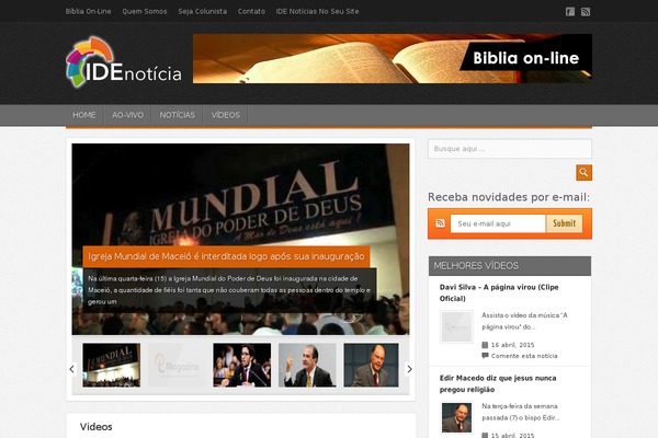 Site using Online Bible VP for WordPress plugin