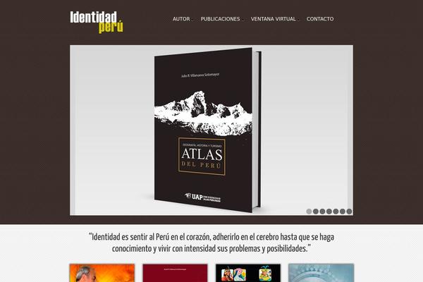 Ultimatum theme site design template sample