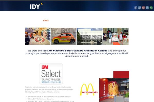 Site using Amazing Hover Effects plugin