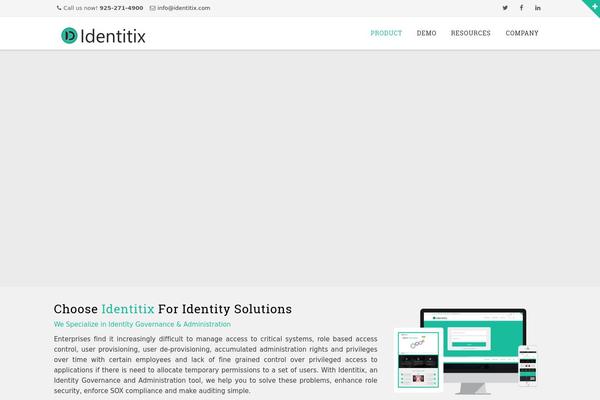 Howes theme site design template sample