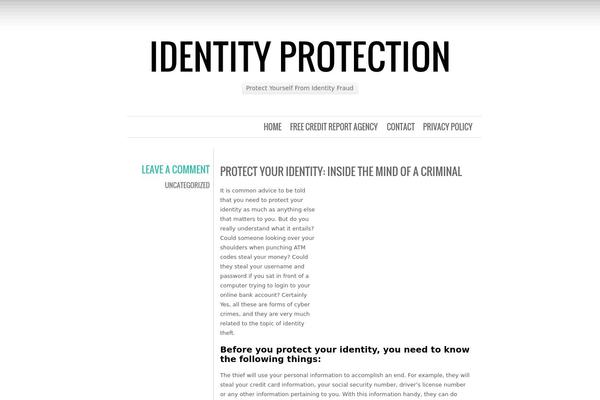 Chunk theme site design template sample