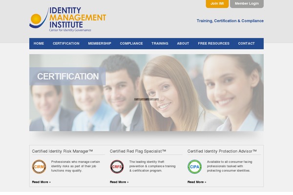 Imi theme site design template sample