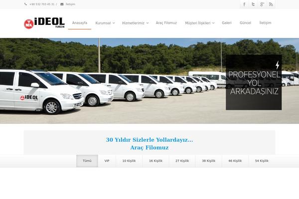 Envision theme site design template sample