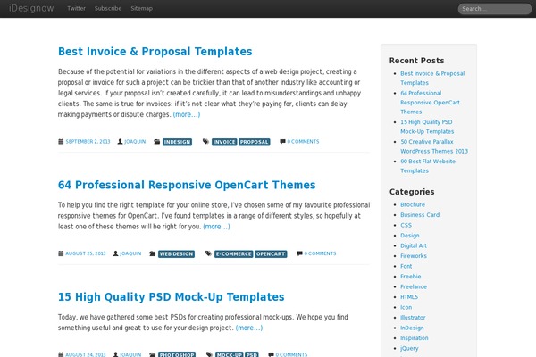 Alien Ship theme websites examples