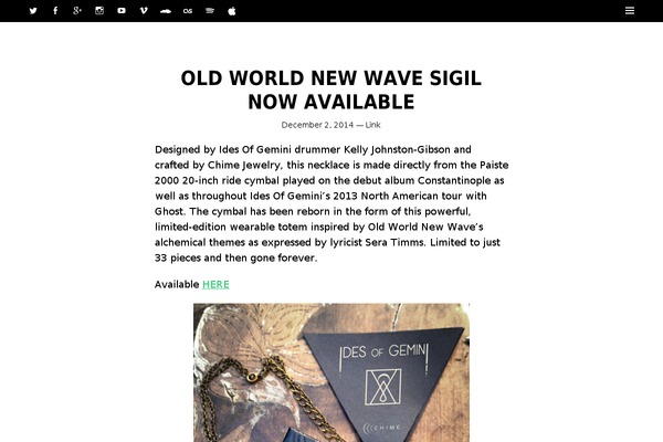 Singl theme site design template sample