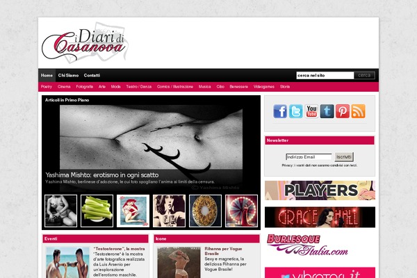 Wp Smooth theme site design template sample