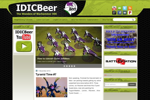 idicbeer.co.uk site used Orangestyle