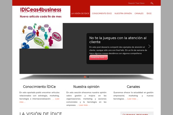 Small Business theme site design template sample