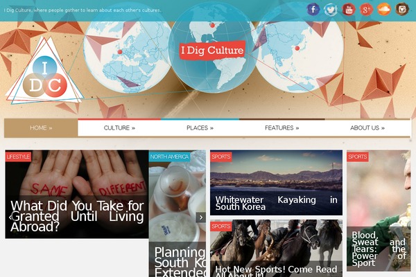 Meganews theme site design template sample