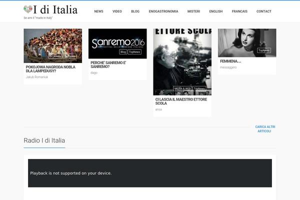 LiteMag theme site design template sample
