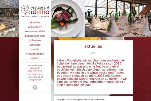 Eatery theme site design template sample