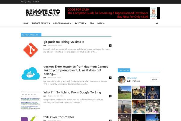 Site using Crayon Syntax Highlighter plugin