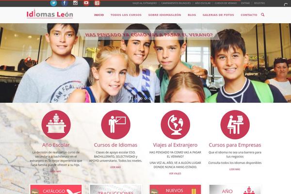 idiomasleon.es site used WPLMS