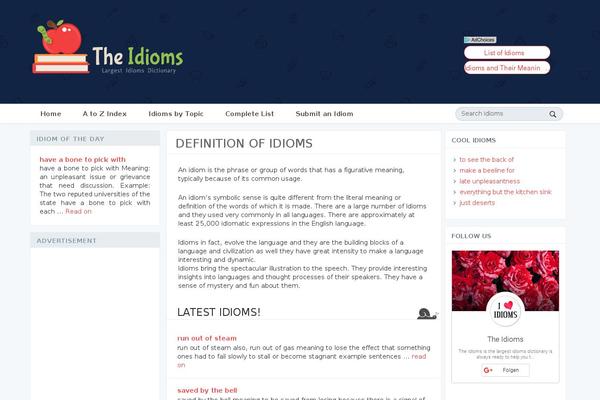 Express theme site design template sample