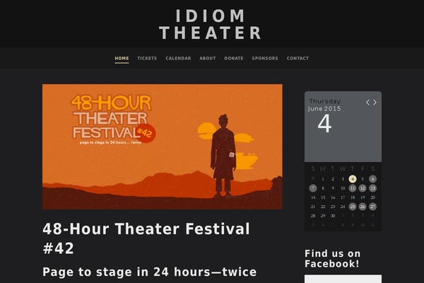 Express theme site design template sample