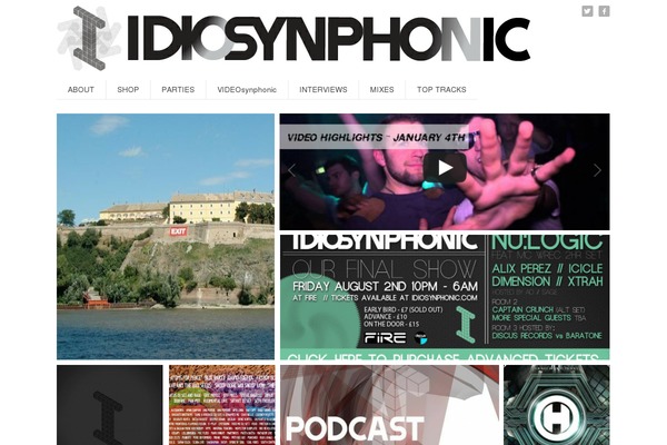 idiosynphonic.com site used Edgelinetheme