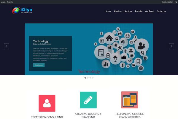 Showstopper theme site design template sample