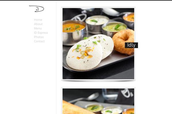 Id theme site design template sample