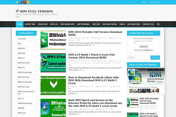 idm theme websites examples