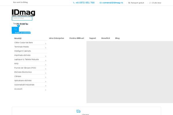 Electro theme site design template sample