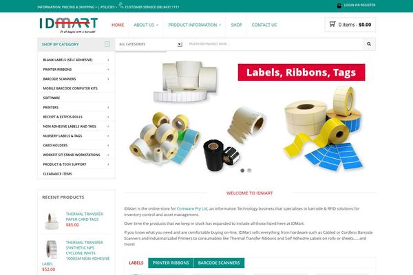 Porto Child theme site design template sample