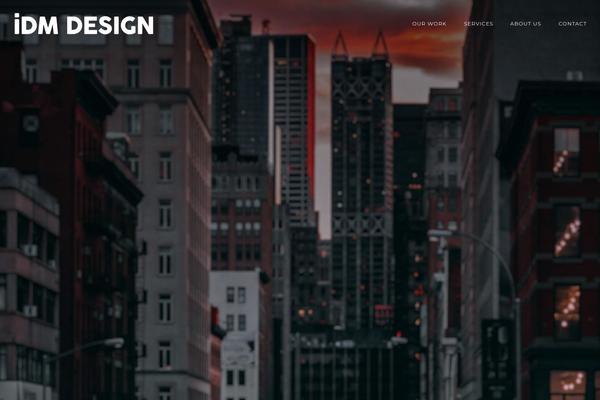 Oshine theme site design template sample