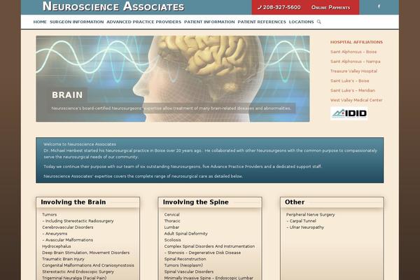 Enfold theme site design template sample