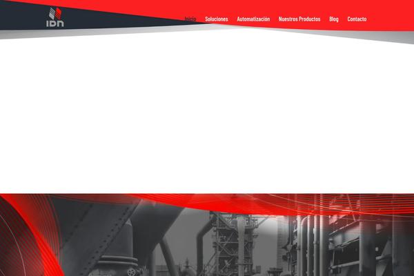 Industrialist theme site design template sample