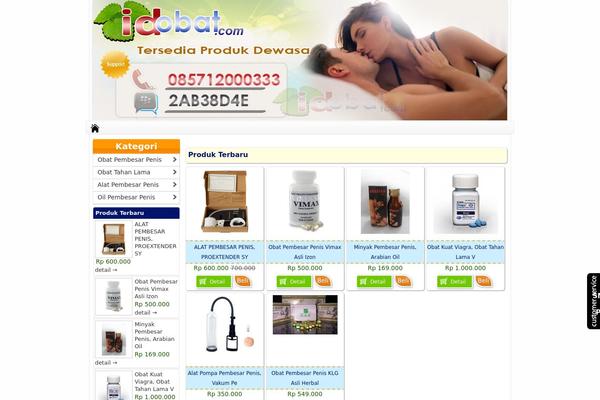 WP-Grosir theme site design template sample