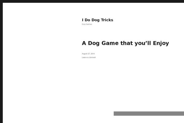 Twenty Sixteen theme site design template sample