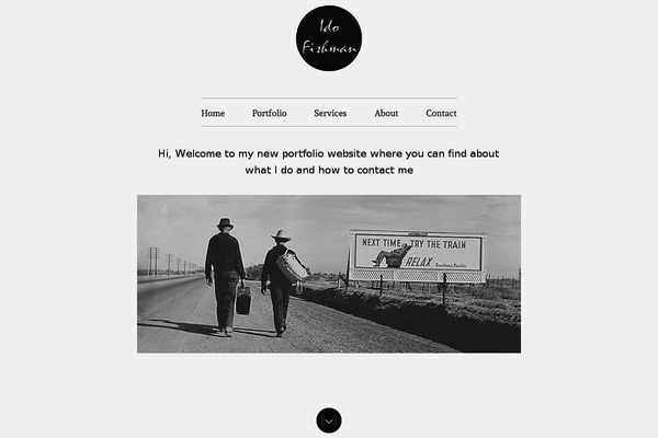 Me theme site design template sample