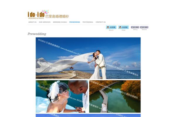 Organic_portfolio_white theme site design template sample
