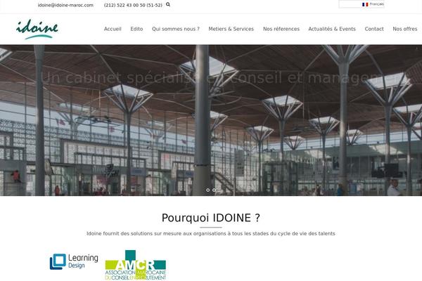 Omega theme site design template sample